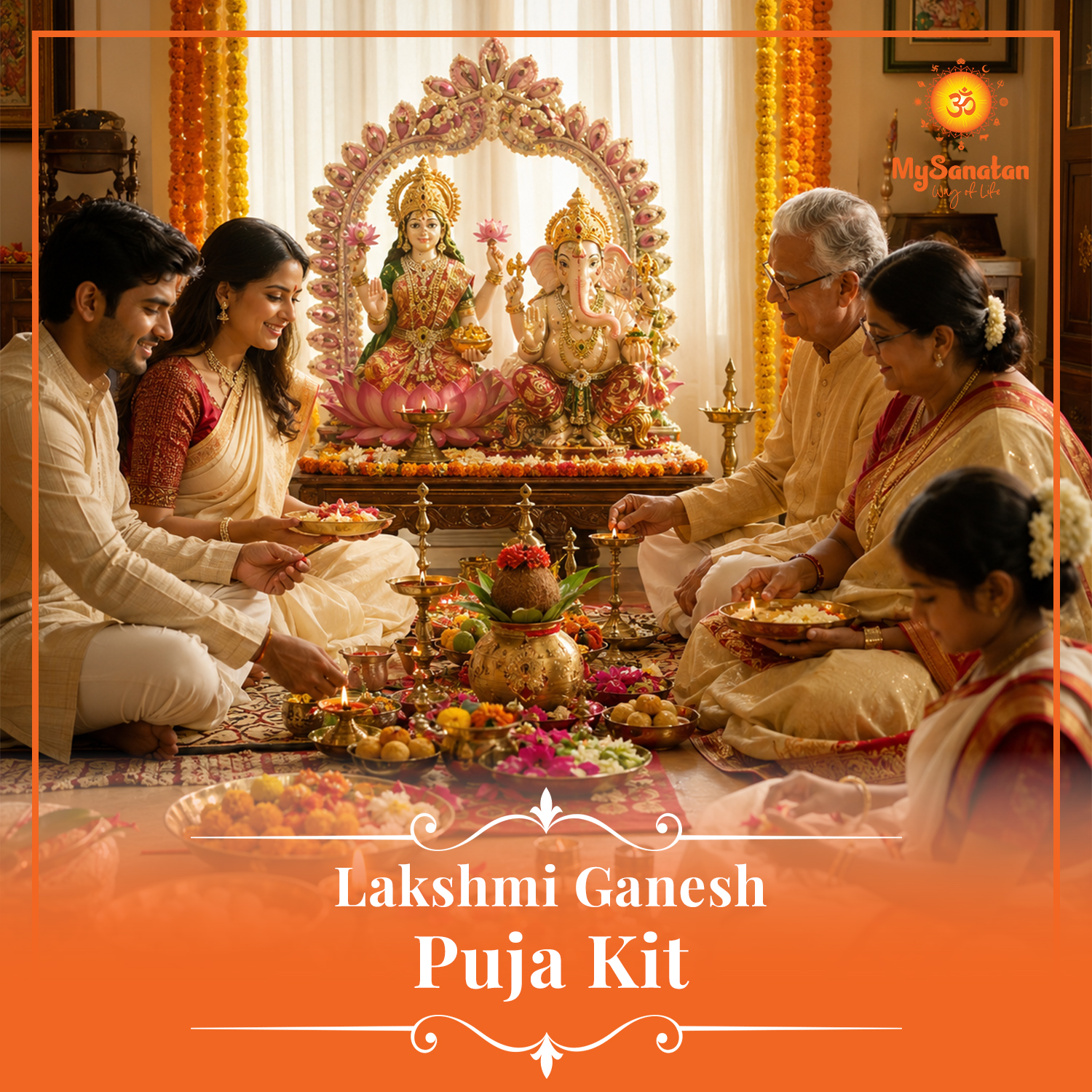 Lakshmi Ganesh Puja Kit